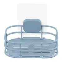 Savonieră albastru-deschis autoadezivă din metal Grena – Compactor