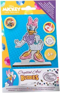 Set pentru broderie cu diamante Craft Buddy - Daisy Duck, 7 piese