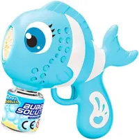 Pistol pentru baloane de săpun Wanna Bubbles - Peşte, sortiment