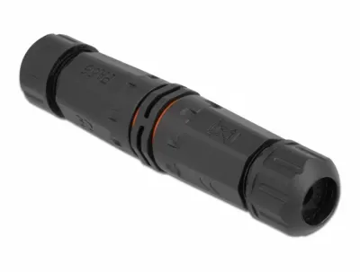 Cupla pentru 2 x cablu electric 4.5 - 7.5mm IP68 exterior, Delock 86912