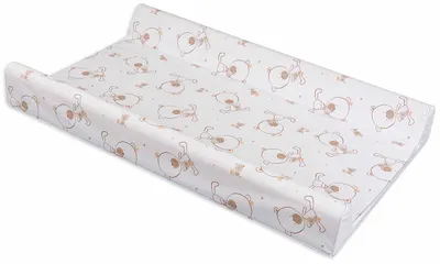 Tampon tare Lorelli - 50 x 80 cm, alb cu ursuleți de pluș
