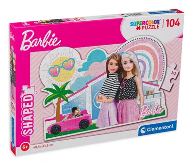 Puzzle Clementoni din 104 de piese - Barbie, tip 2