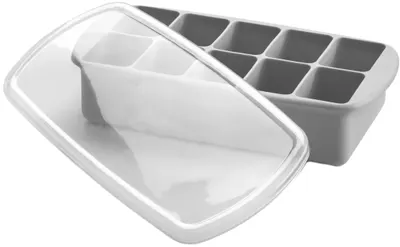 Formă de silicon pentru congelare Melii - 10 x 59 ml, gri