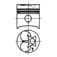 Piston Kolbenschmidt 93309620