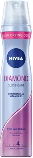 Nivea Diamond Fixativ de păr Gloss Care, 250 ml