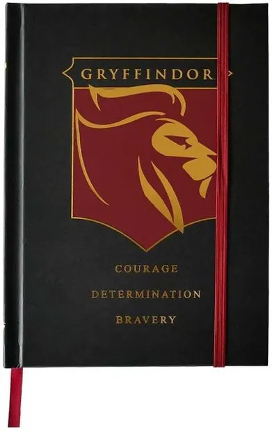 Caiet cu semn de cărți CineReplicas Movies: Harry Potter - Gryffindor, format A5
