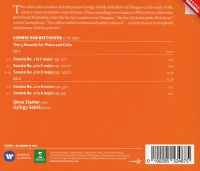 Beethoven: The Cello Sonatas