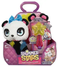 Jucarie de plus Shimmer Stars - Panda Pixie, cu accesorii