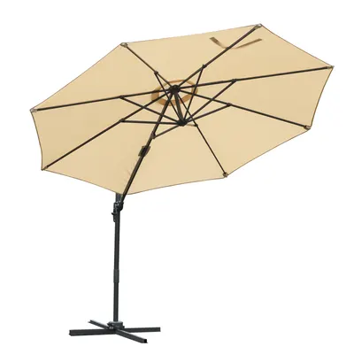 Outsunny Beige Φ2.95 x 2.5m