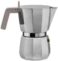 Aparat de cafea Alessi - Moka, 6 cești, aluminiu
