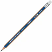 Creion cu guma Black Peps Navy HB, Maped