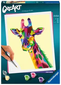 Set de pictură Ravensburger CreArt - Girafa