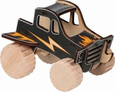 Set joc Goki - Fă-o singur cărucior Monster Truck