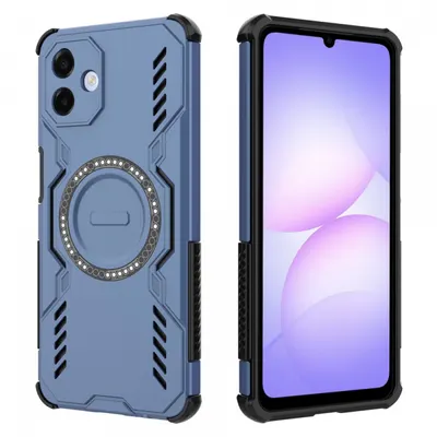 Husa MagSafe pentru Samsung Galaxy A07 4G A075, Techsuit, ArmorMag, Albastra