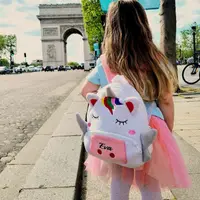 Ghiozdan personalizat Unicorn