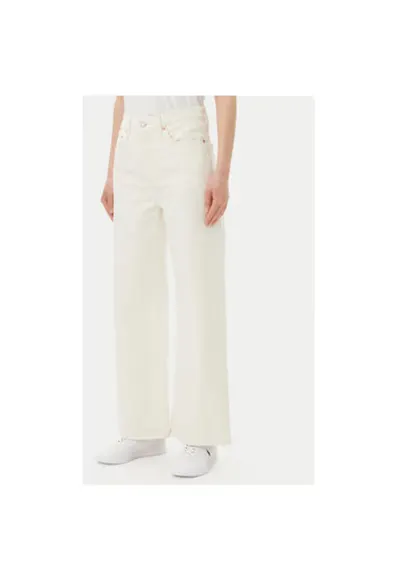 Pantaloni dama Levi S - A6081-0009 - Bumbac - Ecru - Ecru