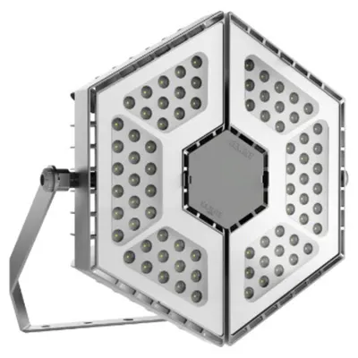 Corp de iluminat supendat pentru hala ESALITE FL - 24K - 60° OPTIC - DALI - 4000 K (CRI 80) - IP66 - CLASS I - RAL 9006 GREY