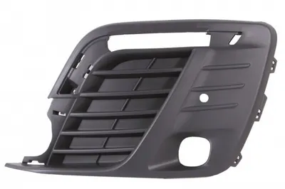 Element bara fata stanga (cu orificii lampa, cu orificii senzor parcare, plastic, negru) potrivit PEUGEOT TRAVELLER 04.16