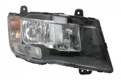 Far dreapta (2 H7, electric, cu motor, cu lumina de zi, culoare indicator: transparent) EURO 6 potrivit MAN TGL II, TGM II, TGS II, TGX II 02.20