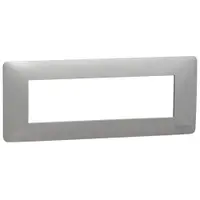 Rama Unica Studio 7 module Schneider Noua Unica NU210730, aluminiu