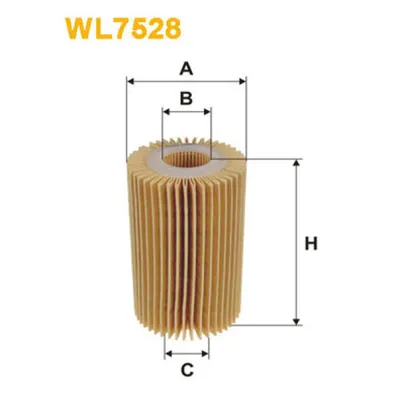 Filtru ulei WIX FILTERS WL7528