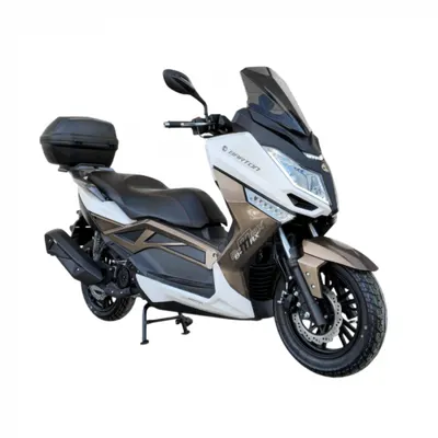 Scuter Barton B-Max 125cc 4T E5 , culoare alb maro