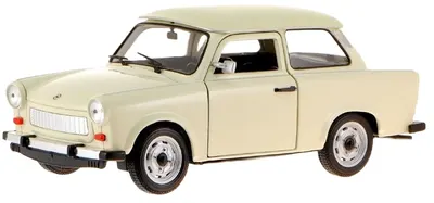 Mașinuță din metal Welly - Trabant, 1:32, sortiment