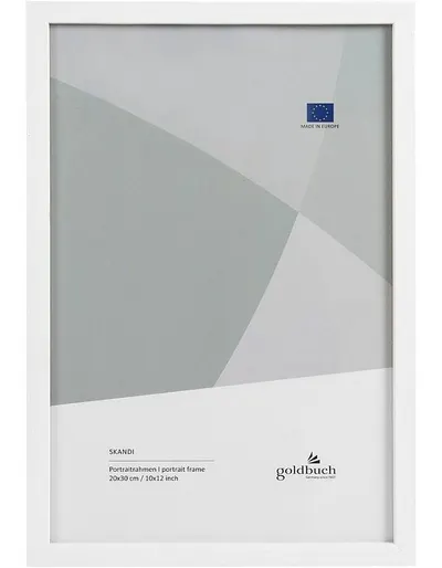 Ramă foto din lemni Goldbuch Skandi - Alb, 20 x 30 cm