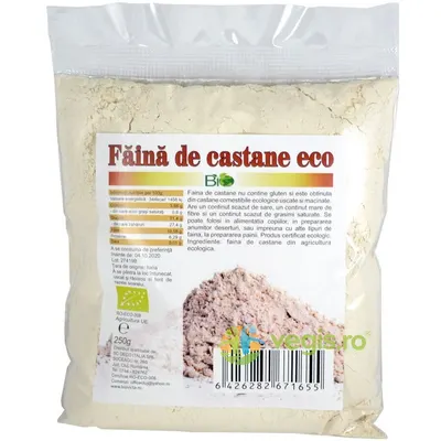 Faina de Castane Ecologica/Bio 250g