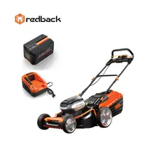 Redback Pachet E148C+EP40+EC20 Masina de tuns gazon acumulatori 40V, 470mm, 60L ,acumulator 40V/4Ah, incarcator 40V/2A