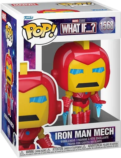 Figurina Iron Man Mech - What if...? - Pop! Marvel - Funko