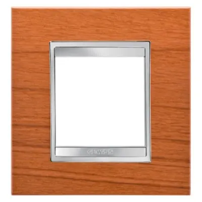 Placa ornament CProiector HORUS LUX international - IN TECHNOPOLYMER finisaj lemnING - 2 modul - CHERRY - CProiector HORUS