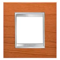 Placa ornament CProiector HORUS LUX international - IN TECHNOPOLYMER finisaj lemnING - 2 modul - CHERRY - CProiector HORUS