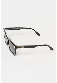 Ochelari de soare cu model dreptunghiular - Auriu/Negru
