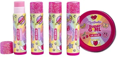 Set de luciu de buze Martinelia Supergirl - 5 piese