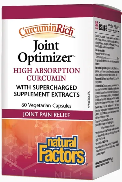 CurcuminRich Joint Optimizer, 60 capsule, Natural Factors