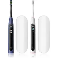 Oclean X Lite Set Duo pack periuta de dinti cu ultrasunete pachet duo cu trusă de călătorie Dark Blue+Grey