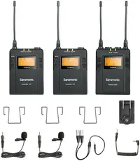 Microfoane Saramonic - UwMic9, 2 buc, fără fir, negru