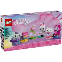 LEGO® Gabbys Dollhouse - Prietenele pisicute din caramizi ale lui Gabby (11215)
