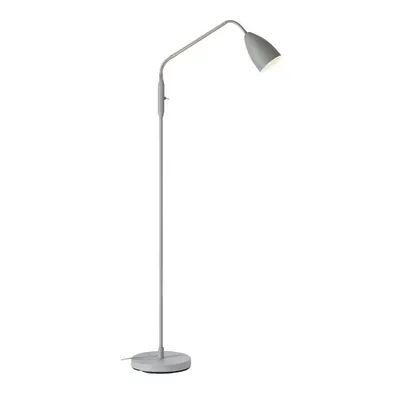 Lampadar gri LED cu intensitate reglabilă cu abajur din metal (înălțime 140 cm) Patro – Markslöjd