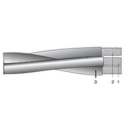 TYIR Cablu electric pentru bransament aerian trifazat 3x16 aluminiu