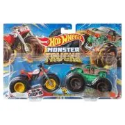 Monster Truck Set 2 masini scara 1: 64 Tri to Crush Me si Baja Buster