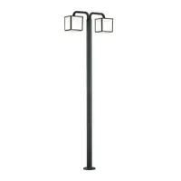 Corp de iluminat pentru exterior LED cu stâlp de fixare (înălțime 200 cm) Cubango – Trio
