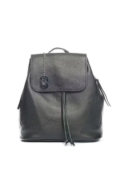 Rucsac de piele Claire - Negru
