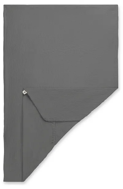 Cearșaf pentru bebeluși cu elastic Hauck - 60 x 120 cm, Gri Închis