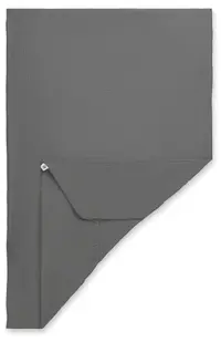 Cearșaf pentru bebeluși cu elastic Hauck - 60 x 120 cm, Gri Închis
