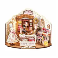 Puzzle 3D 266 piese - Casuta Elsa's Tailoring