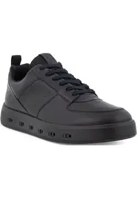Tenisi barbati piele naturala - negru - variante - Negru