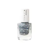 Oja pentru copii pe baza de apa cu parfum de vanilie, Glitter Silver Dreamer, 5ml, Inuwet