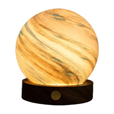 Decorațiune luminoasă maro/în culoare naturală închisă cu USB ø 8 cm Polar Cloud – Gingko